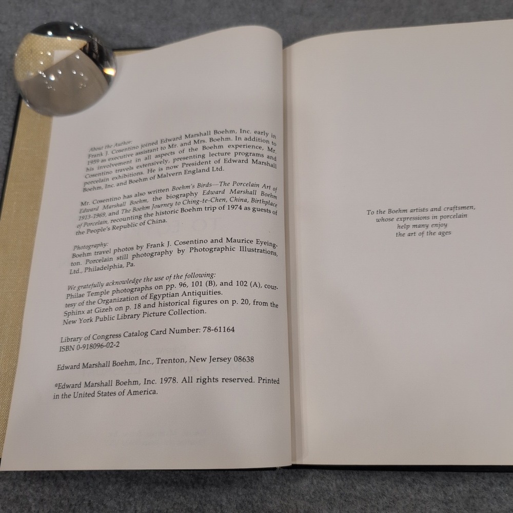 The Boehm Journey to‎ Egypt Land of Tutankhamun Hardcover Book Frank J Cosentino - Picture 3 of 6